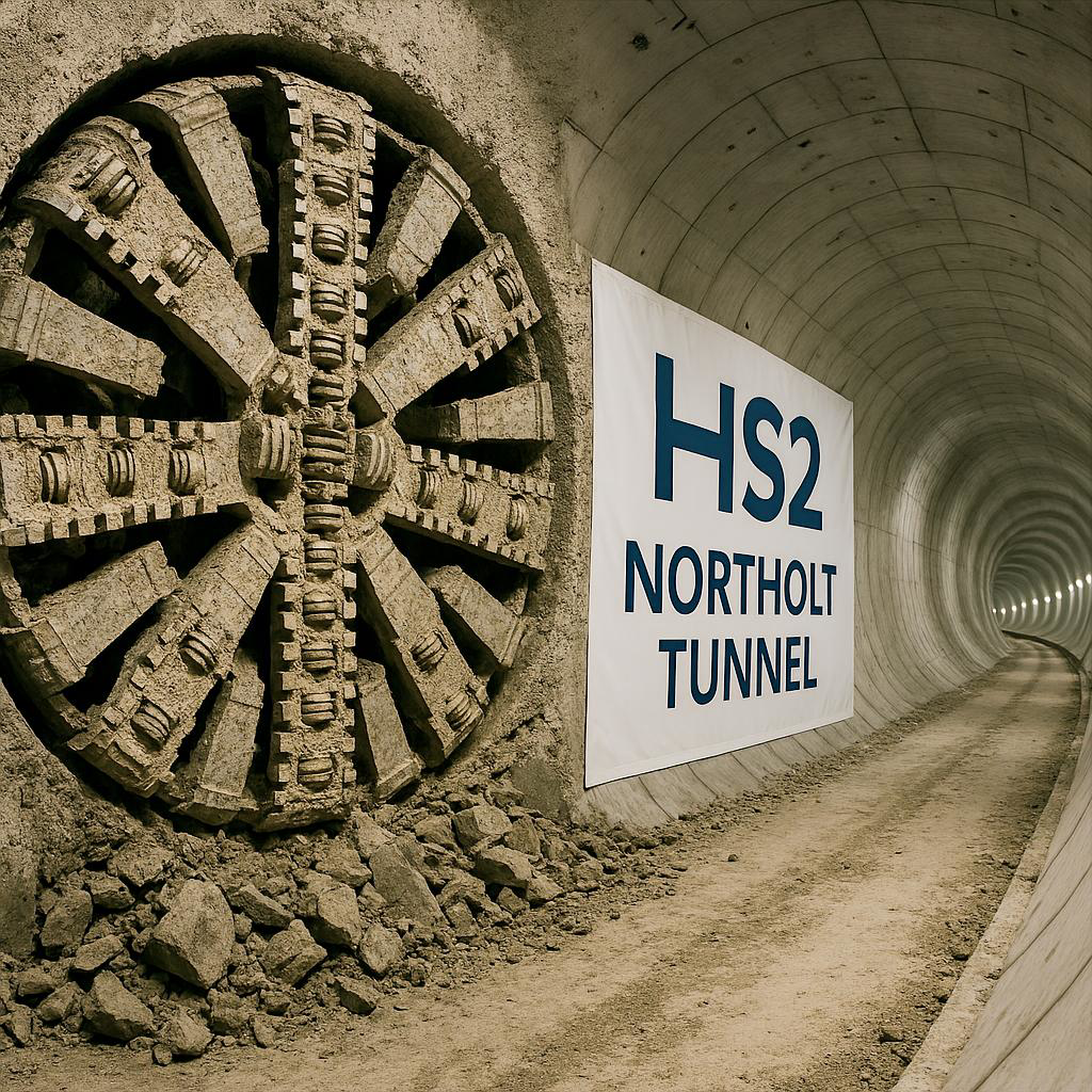 Excavation of HS2’s Northolt Tunnel Completed
